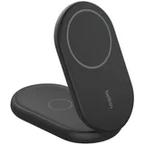 Belkin BoostCharge 2-in-1 15 W, Wireless Charger, Schwarz