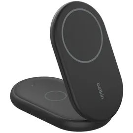 Belkin BoostCharge 2-in-1 15 W, Wireless Charger, Schwarz