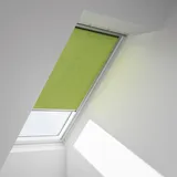 VELUX Rollo manuell RFL PK08 4170SWL Blaugrau, 4170, GGU,Manuell,VELUX,weiße Schiene
