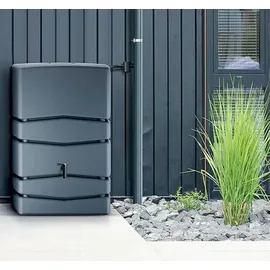 Prosperplast Regenwasserbehälter Aqua Tower 450 l anthrazit