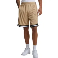 URBAN CLASSICS Stripe Mesh Kurze Hose - Union Beige,