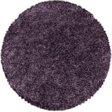 Ayyildiz Teppiche Hochflor-Teppich SYDNEY 3000, VIOLETT, 80 cm