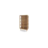 Furnhouse Vitrine 100 x 40 x 180 cm Braun