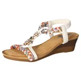 2GO FASHION Keilsandaletten Damen Weiß 39