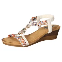 2GO FASHION Keilsandaletten Damen Weiß 39