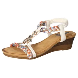 2GO FASHION Keilsandaletten Damen Weiß 39