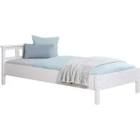TICAA Futonbett »Merci«, Einzelbett, aus Kiefer Massivholz, inkl. Rollrost