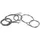 rms classic Teflon Brems-/Kupplungskabelsatz Grau