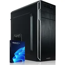 ipConfigure Multimedia-PC Intel Core i7 4790 4,0 GHz 16 GB RAM 240 GB SSD + 1 TB HDD Windows 11 Pro