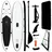vidaXL Stand-Up-Paddleboard Set 300 x 76 x 15 cm schwarz-weiß