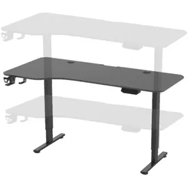 [pro.tec]® Höhenverstellbarer Tisch Oxnard 160 x 75 cm