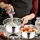 luxuskollektion Rührschüssel Set Salatschüssel Deckel 4.5L 2.7L 1.5L