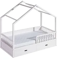 99rooms Pero Einzelbett Weiß Kiefer Optik