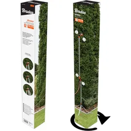 Bradas Gartendusche Schwarz 150-210 cm