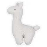 jollein Stofftier Lama 0 cm Weiß