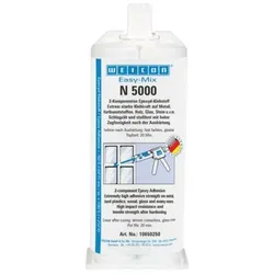 Easy-Mix N 5000 | Epoxid-Klebstoff für optisch anspruchsvolle Verbindungen | 50 ml | fast farblos, glasklar