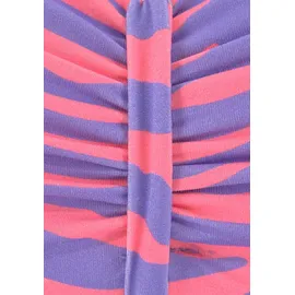 VENICE BEACH Bügel-Bandeau-Bikini-Top Damen violett-koralle Gr.34 Cup C