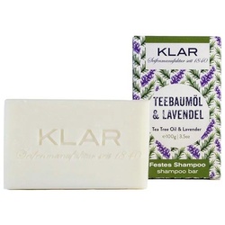 KLAR Festes Shampoo Teebaumöl & Lavendel Teebaumöl & Lavendel 100 g