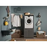 Bega BBK Laundrezzy Waschmaschinenschrank 67,5 x 162 x 67,5 cm Schwarz