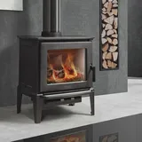 hergom E30 S Kaminofen Gusseisen Schwarz - Schwarz