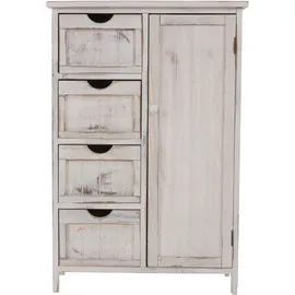 Mendler HWC-D12 82 x 55 x 30 cm Weiß