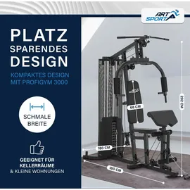 ArtSport ProfiGym 3000 Schwarz