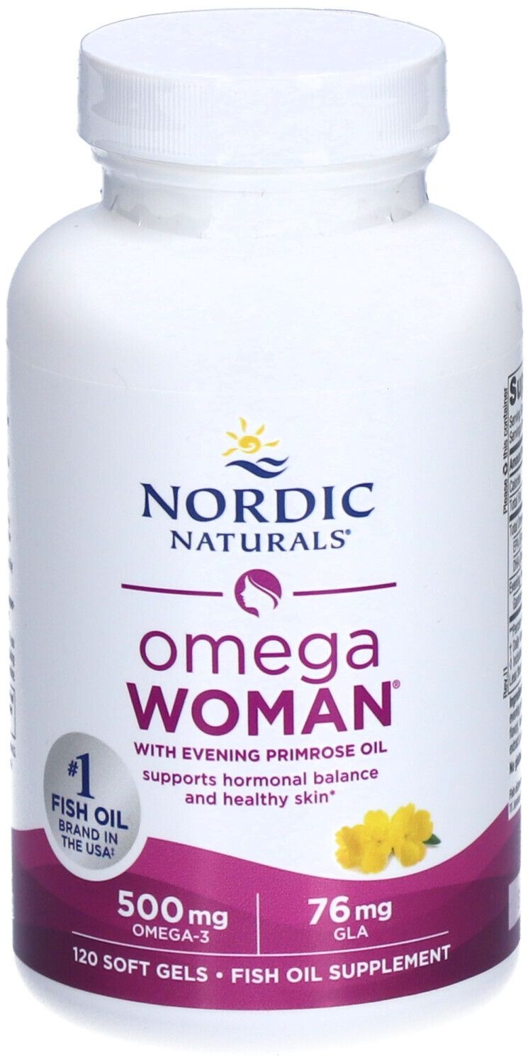 Nordic Naturals® Omega Woman® essentielle Fettsäuren mit Zitronengeschmack