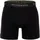 Scotch & Soda Boxershorts Solid Cotton Stretch 3er Pack Schwarz / Mehrfarbig L