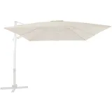 Axi Ampelschirm 300 cm x 300 cm Beige mit Dreh- & Neigungsfunktion