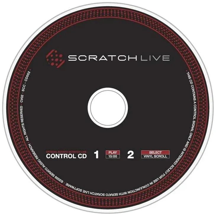 Rane Serato Scratch Live Control CD - Control Vinyl