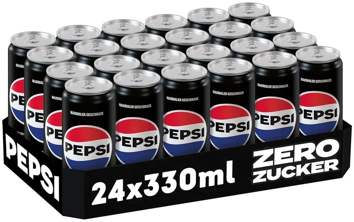 Preisvergleich Produktbild Pepsi Cola Zero Dose 24x0,33l