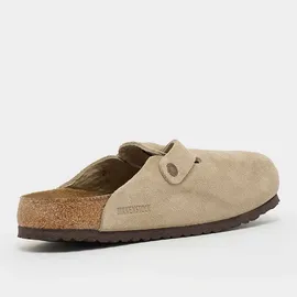 Birkenstock Boston Weichbettung Veloursleder taupe 43
