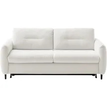 Home Affaire Schlafcouch Polyester 2-Sitzer Weiß