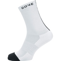 Gore Wear M Unisex Thermo Socken, Größe: 44-46, Farbe: Weiß/Schwarz
