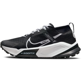 Nike Herren zoomx zegama Trail Sneaker, Black White, 44.5 EU - 44.5 EU