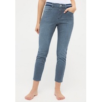 ANGELS Jeans Ankle Ornella Sporty in Blau mit Streifenmuster-D46