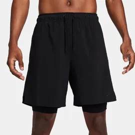 Nike Unlimited Dri-FIT 2-in-1-Shorts Black/Black/Black/Black XL