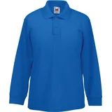 FRUIT OF THE LOOM Polo Royalblue 128