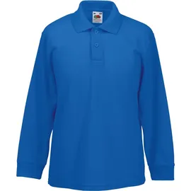 FRUIT OF THE LOOM Polo Royalblue 128