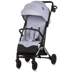 Chipolino Kinderwagen, Buggy Pixie zusammenklappbar Getränkehalter Korb 22 kg hellgrau