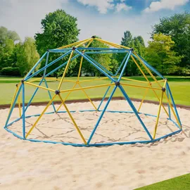 veska Klettergerüst Dome Climber Blau/Gelb