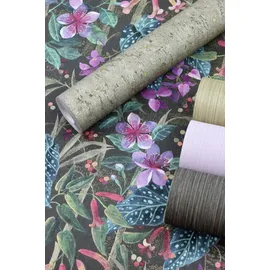 Rasch Textil Vliestapete Curiosity 10,05 m x 0,53 m 0 g Lila 537642