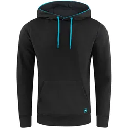 riverso Herren Kapuzenpullover RIVEnno Regular Fit Regular Fit Schwarz 3XL