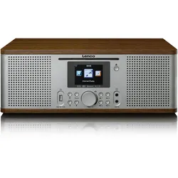 Lenco DIR-270WD -Radio mit Internet, DAB, FM Radio/ CD/BT