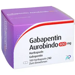 Gabapentin Aurobindo 400 mg Hartkapseln 100 St
