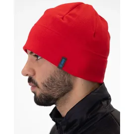 Jako Fleecemütze rot Senior