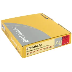 Biatain Ag Schaumverband 10x10cm nicht haftend