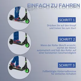 Homcom E-Scooter Grün/Schwarz