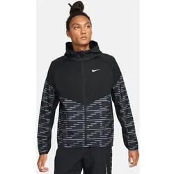 NIKE Herren Jacke Therma-FIT Repel Run Division, BLACK/BLACK/BLACK/REFLECTIVE SILV, XL