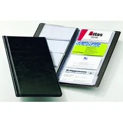 DURABLE Visitenkartenmappe schwarz